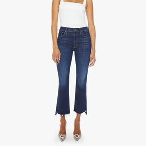 MOTHER The Insider Crop Step Fray Jeans